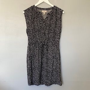 Black and white loft dress